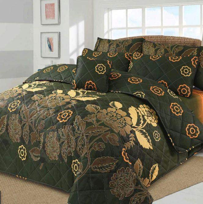 7 PCs Quilted Comforter Set CS-0116