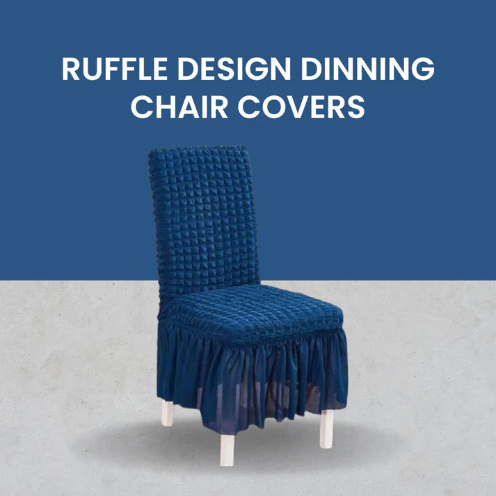 Frill Style Bubble Stuff Chair Cover