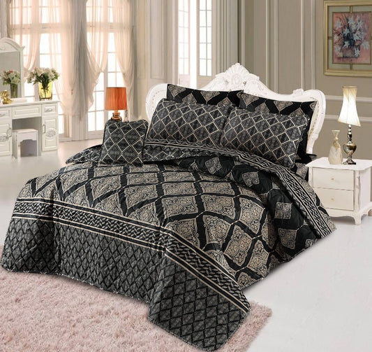 7 PCs Quilted Comforter Set CS-028