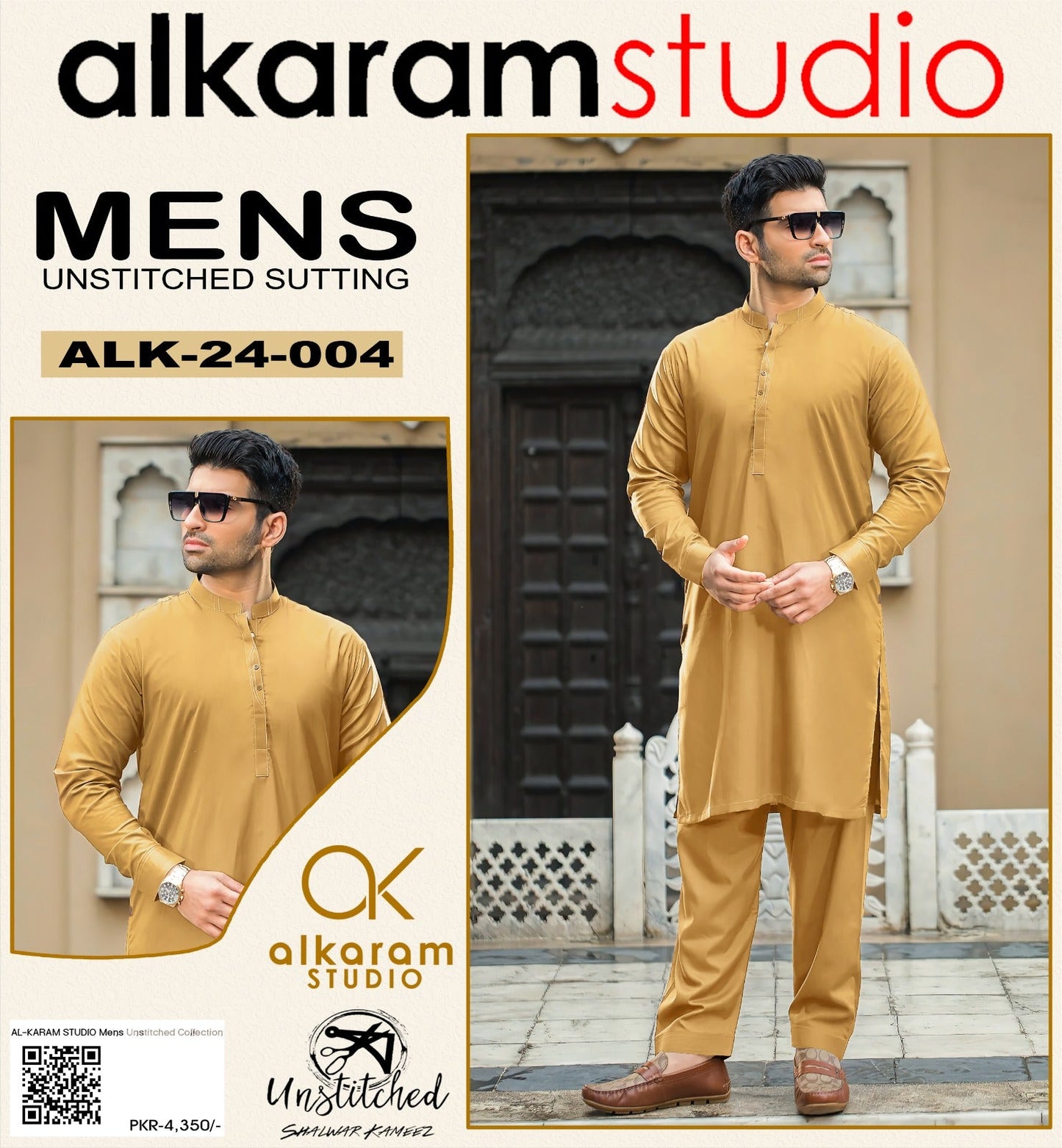 Winter Collection 2024 Al Karam Wash & Wear Quality 100% Gurranteed Fabric