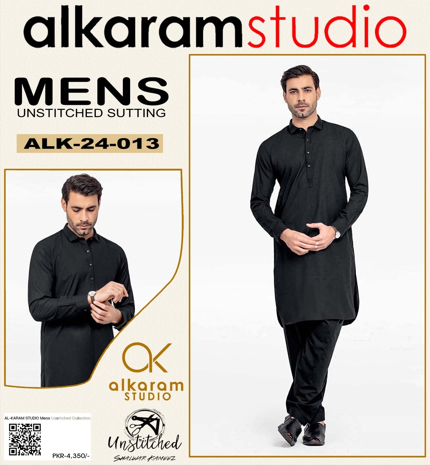 Winter Collection 2024 Al Karam  Wash & Wear Quality 100% Gurranted Fabric