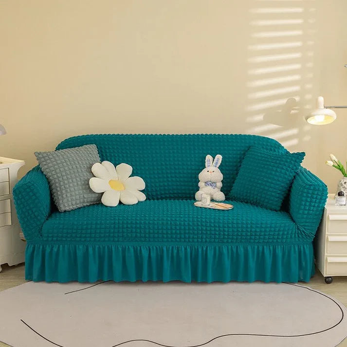 Bubble Stuff Frill Style Sofa Cover