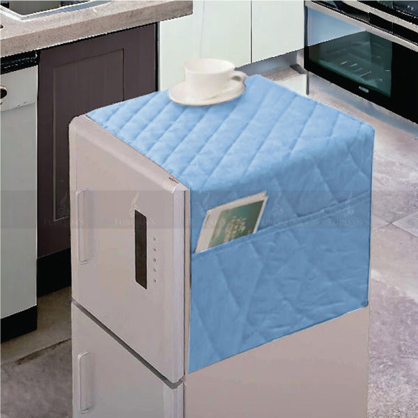 Ultrasonic Fridge Cover (Sky Blue Color)