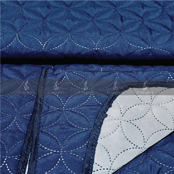 Ultrasonic Quilted Sofa Cover (Blue Color)