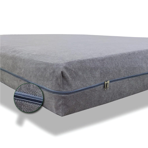 Waterproof Zipper Mattress Protector (Grey Color)