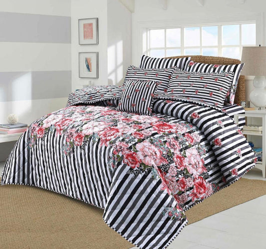 7 PCs Quilted Comforter Set CS-014