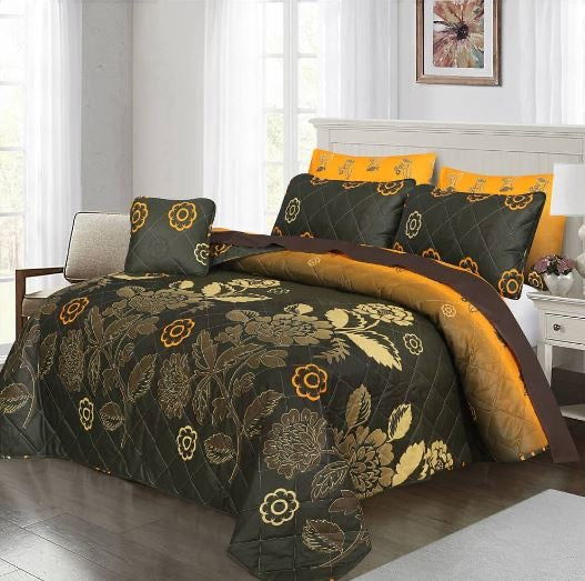 7 PCs Quilted Comforter Set CS-024